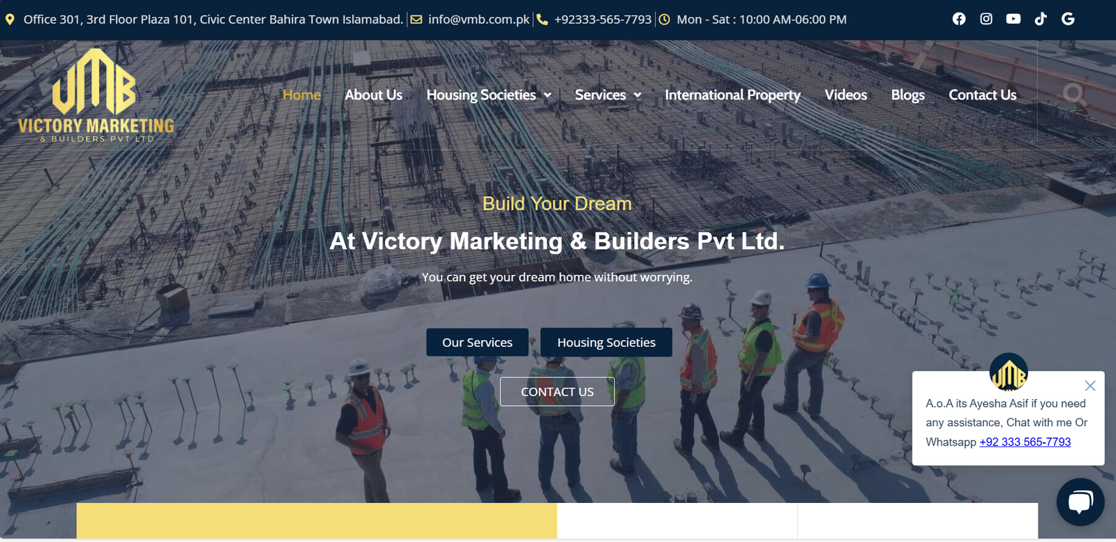 victory marketing & builders pvt ltd